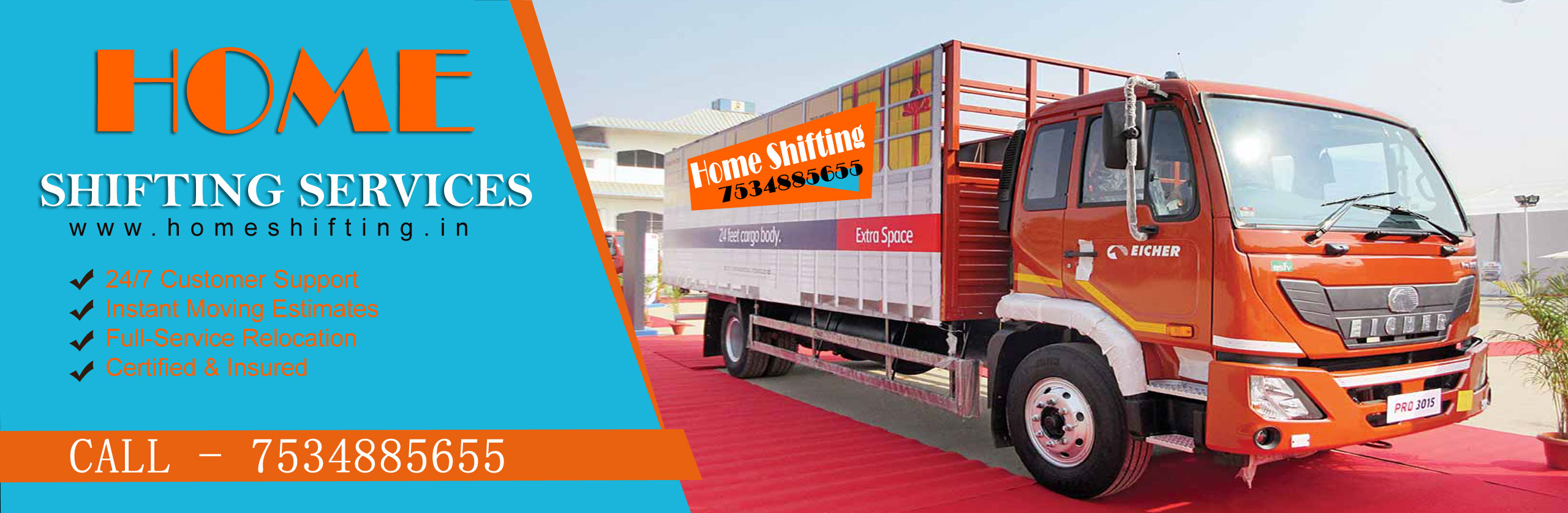 Home Shifting Services Banner